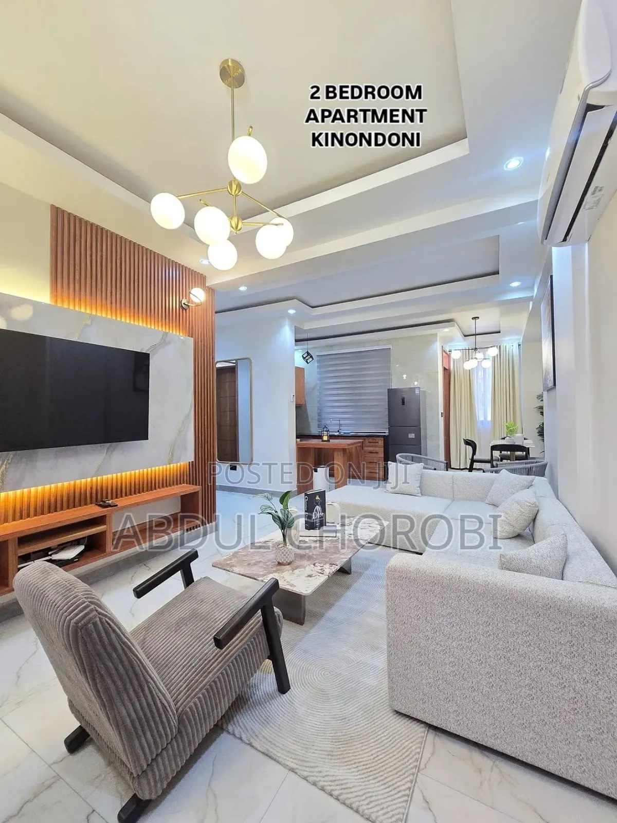 Furnished 2bdrm Apartment in Kinondoni for rent in Kinondoni