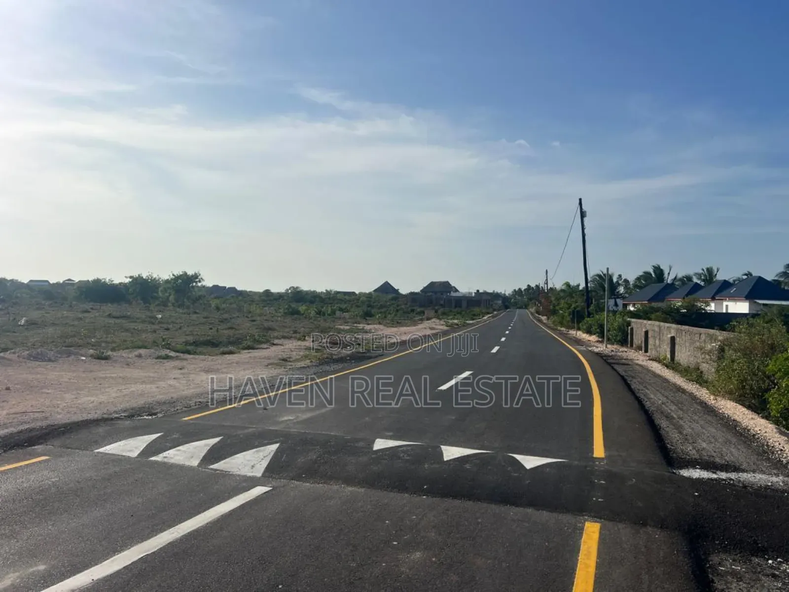 Second Line Beach Plot for Sale at Zanzibar in Unguja North