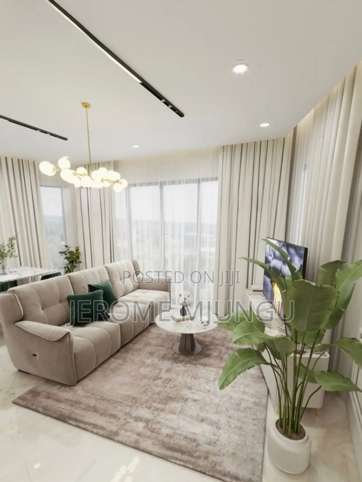 Furnished 1bdrm Apartment in Masaki for rent in Masaki
