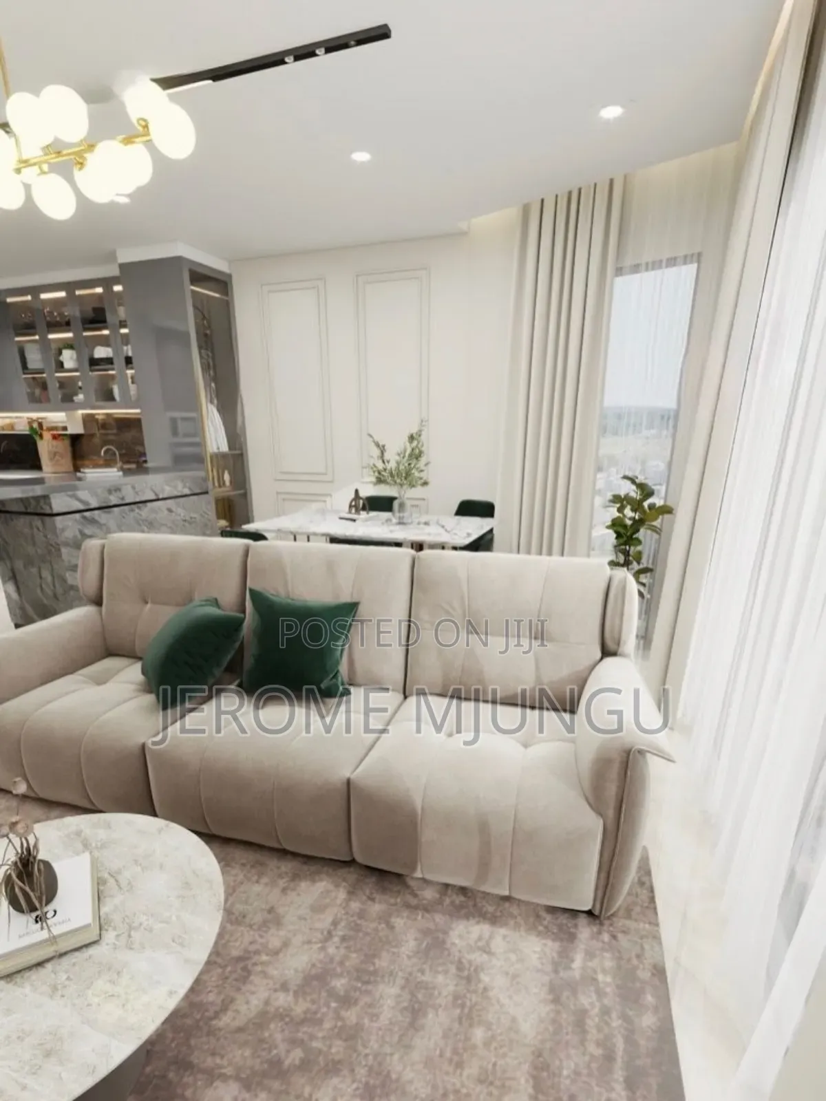 Furnished 1bdrm Apartment in Masaki for rent in Masaki