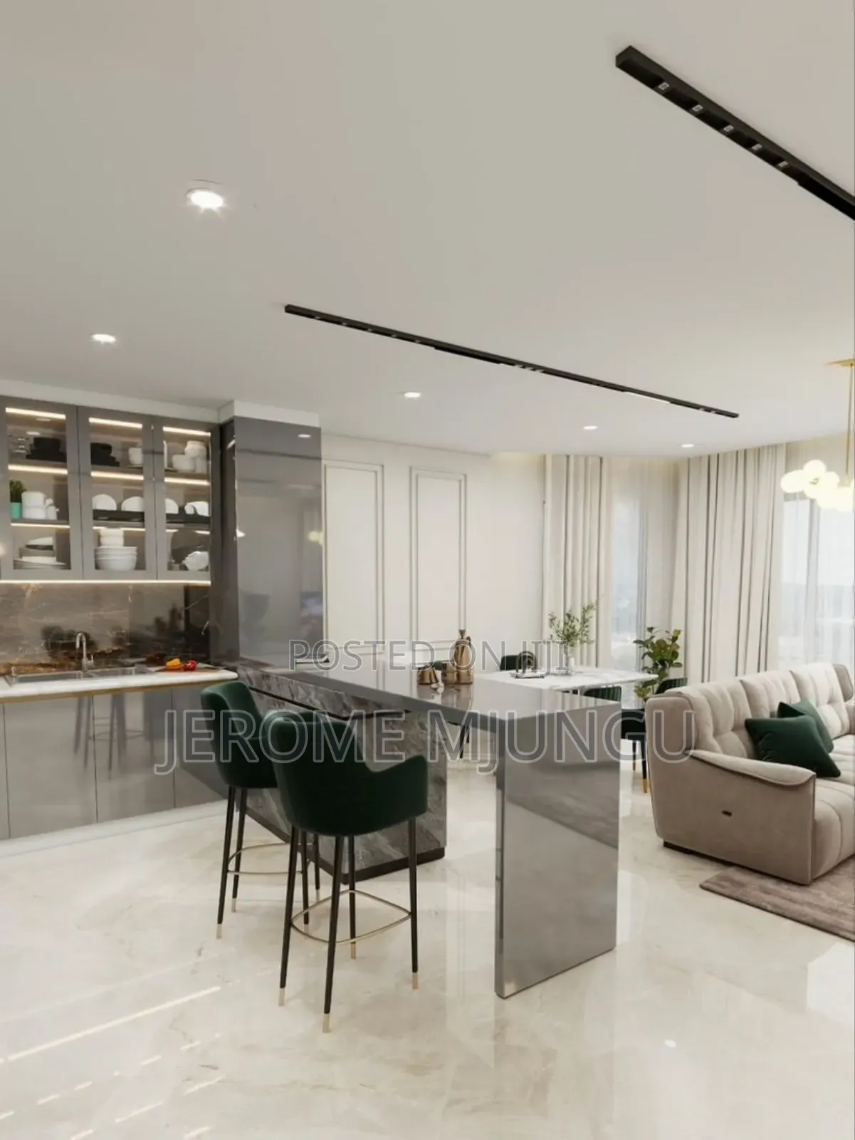 Furnished 1bdrm Apartment in Masaki for rent in Masaki