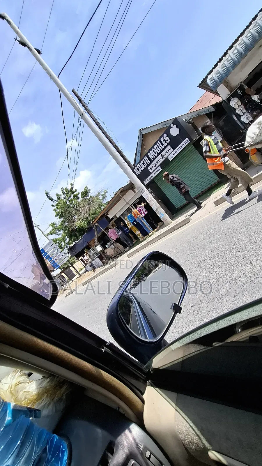 9frem and Guest Look Tarmac at Sinza Kwa Manyola in Sinza