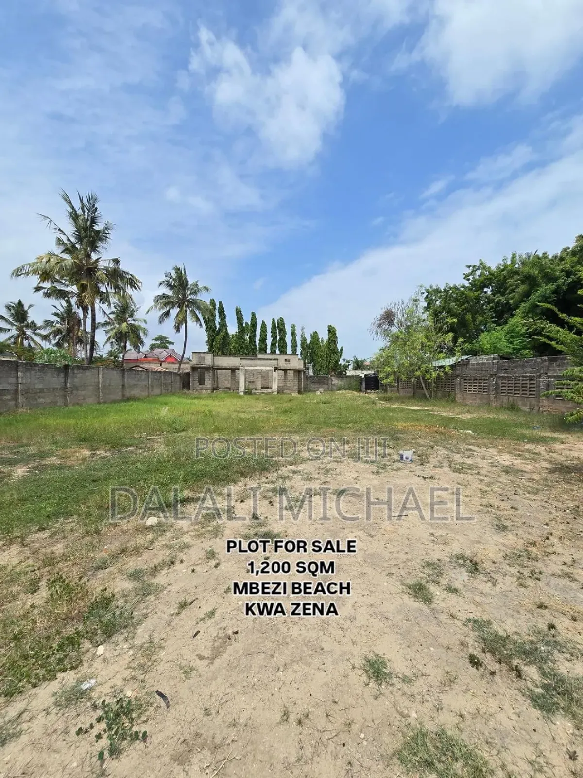 Plot for Sale Beach 1200sqm in Mbezi Beach