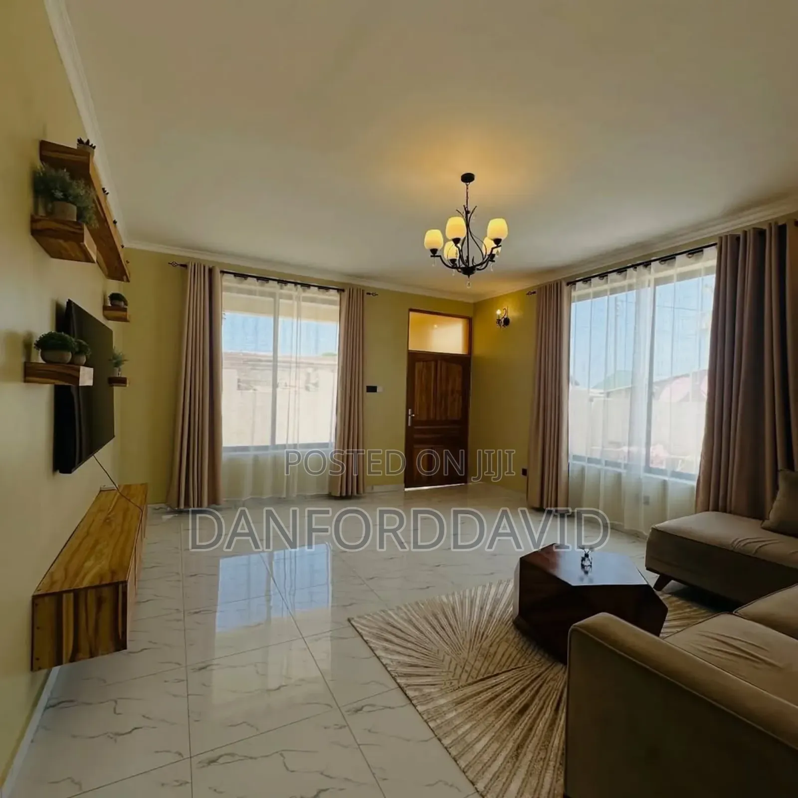Furnished 3bdrm Bungalow in Kahwa Real Estate, Kunduchi for rent in Kunduchi