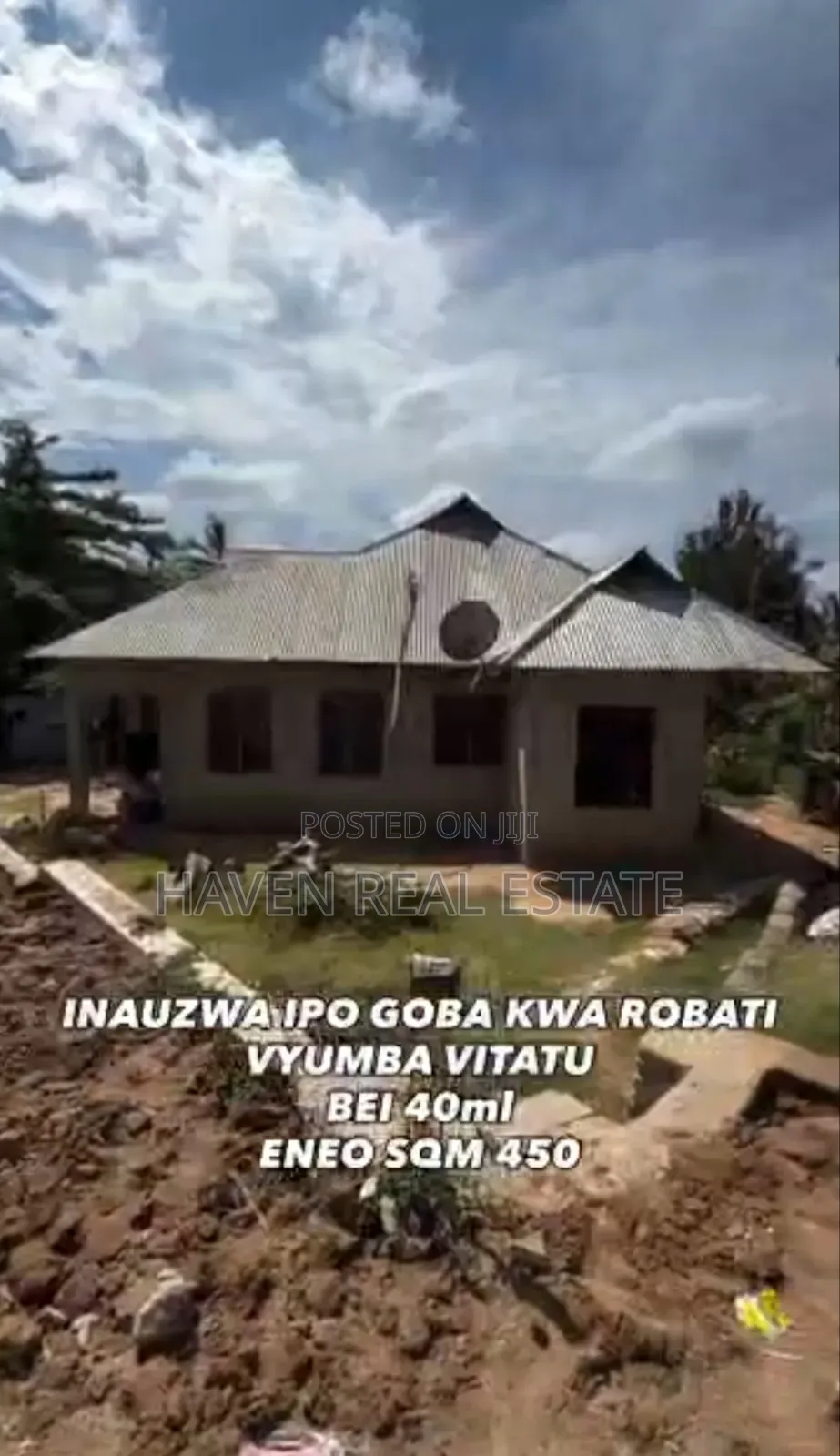 3bdrm House in Goba for sale in Goba