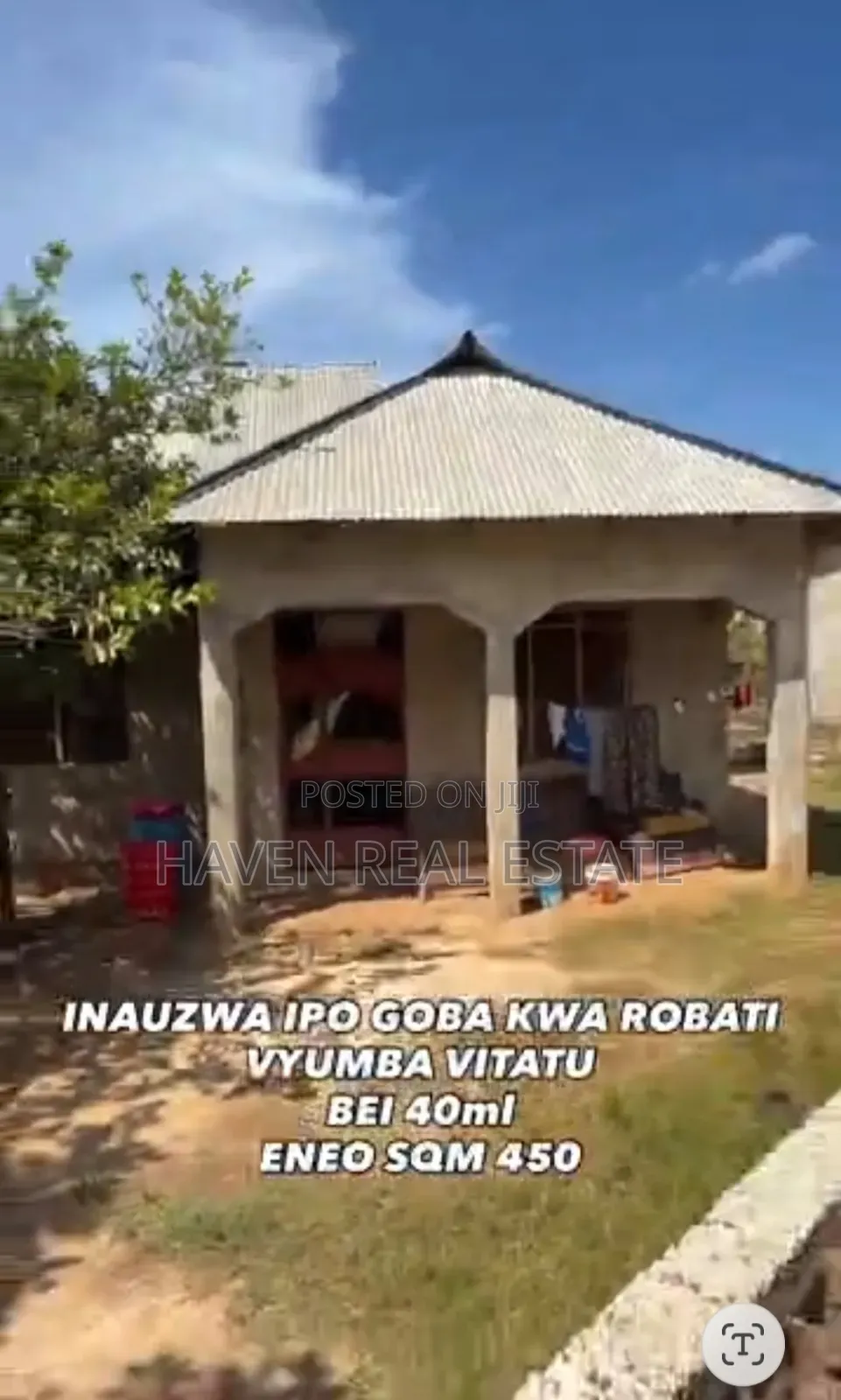 3bdrm House in Goba for sale in Goba