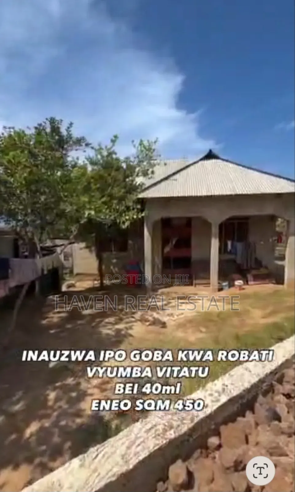 3bdrm House in Goba for sale in Goba
