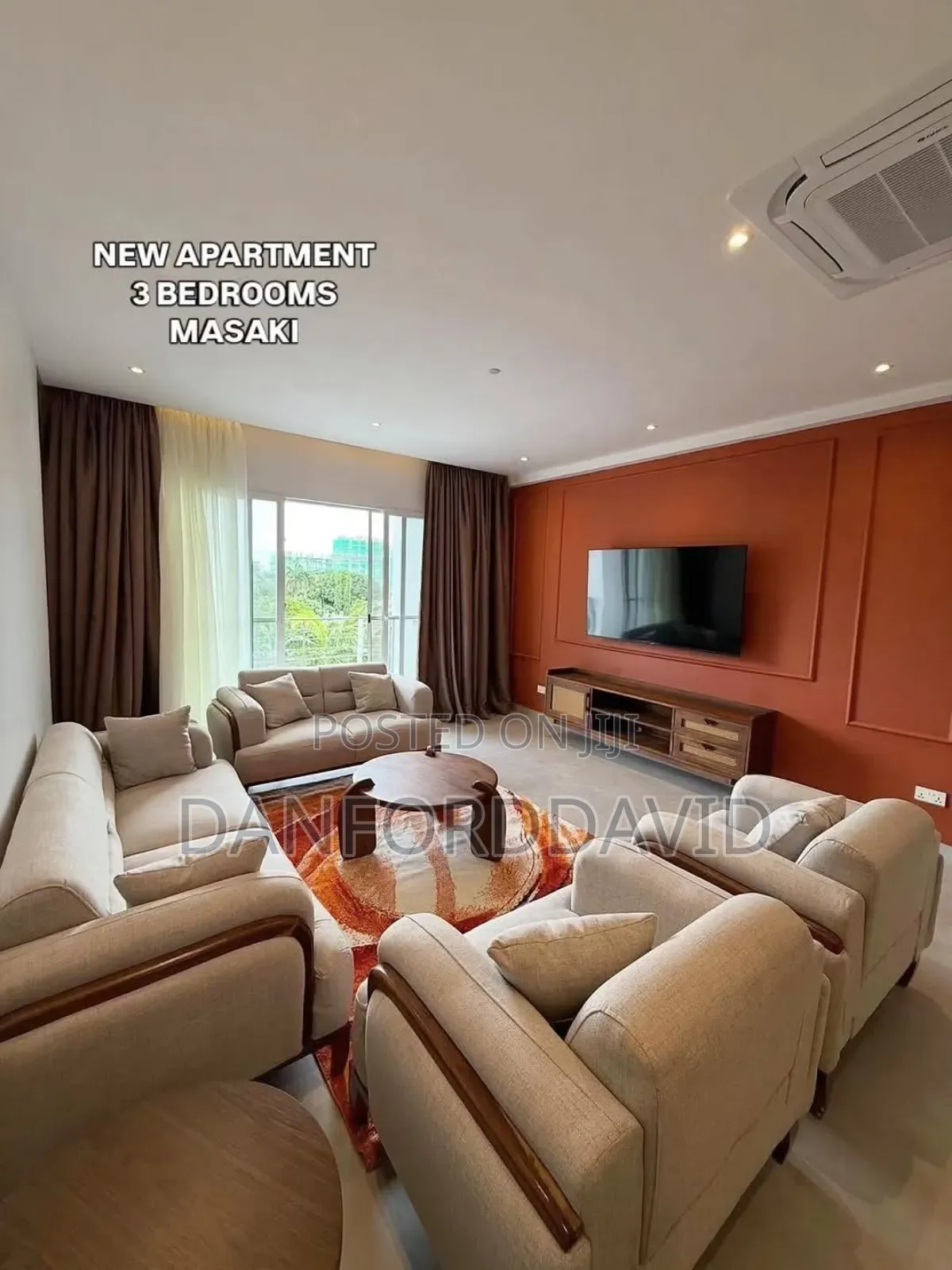 Furnished 3bdrm Bedsitter in Kahwa Real Estate, Masaki for rent in Masaki