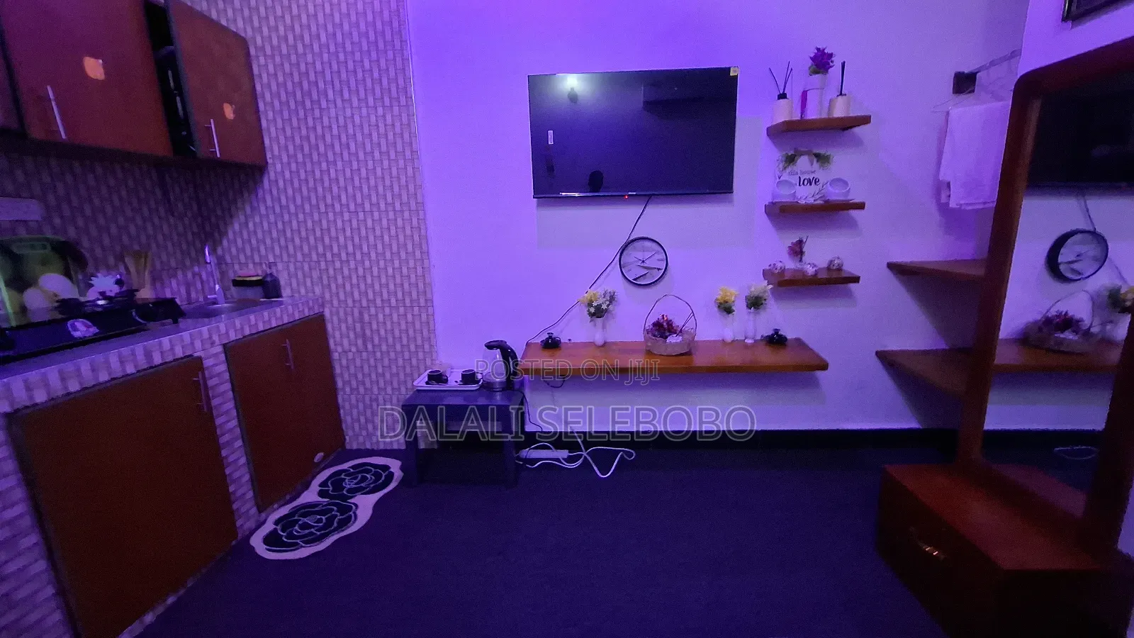 Furnished Mini Flat in Makumbusho Bus Stop, Kijitonyama for rent in Kijitonyama
