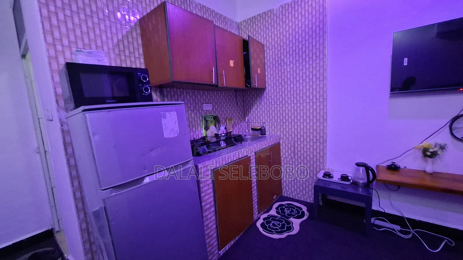 Furnished Mini Flat in Makumbusho Bus Stop, Kijitonyama for rent in Kijitonyama