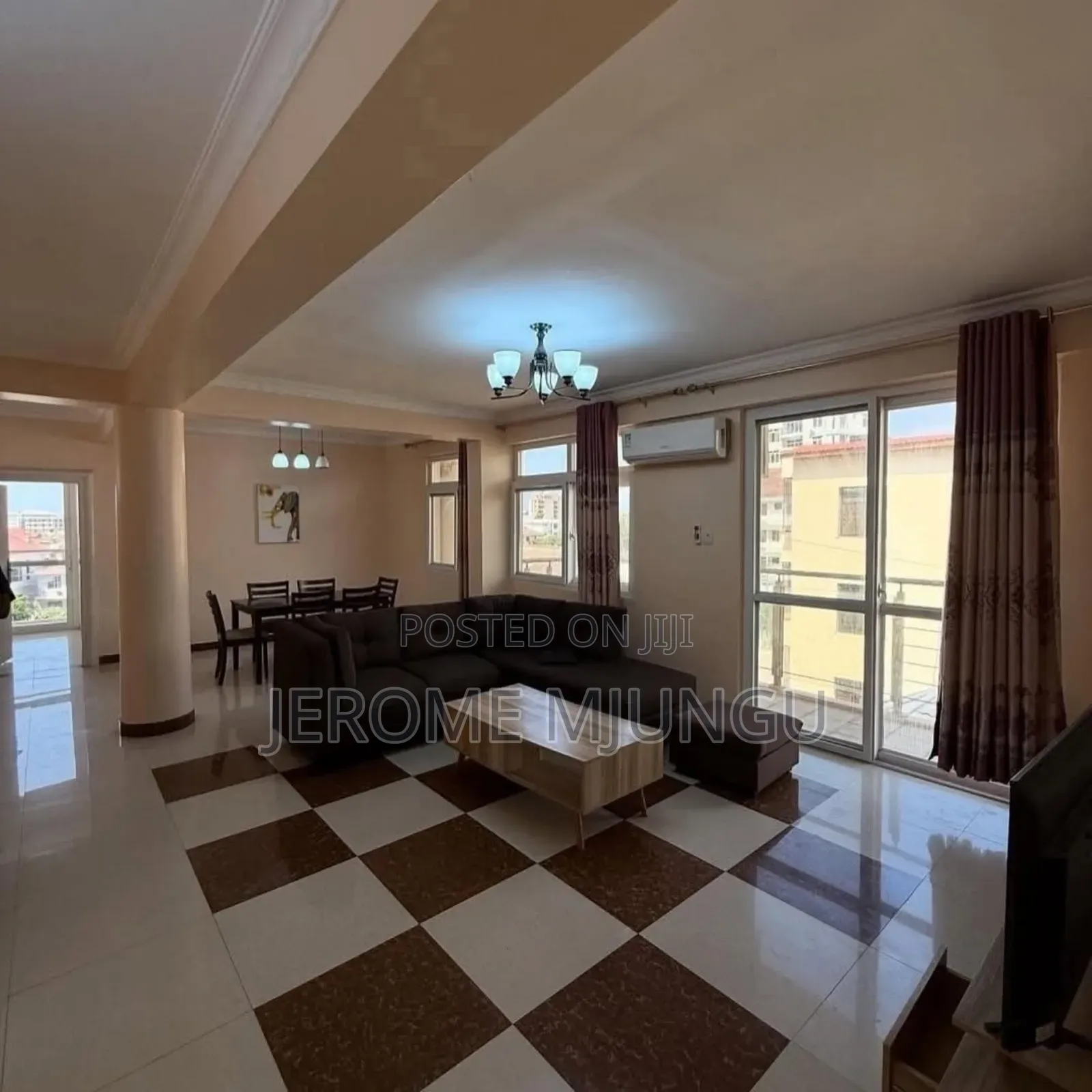 Furnished 3bdrm Apartment in Msasani for rent in Msasani