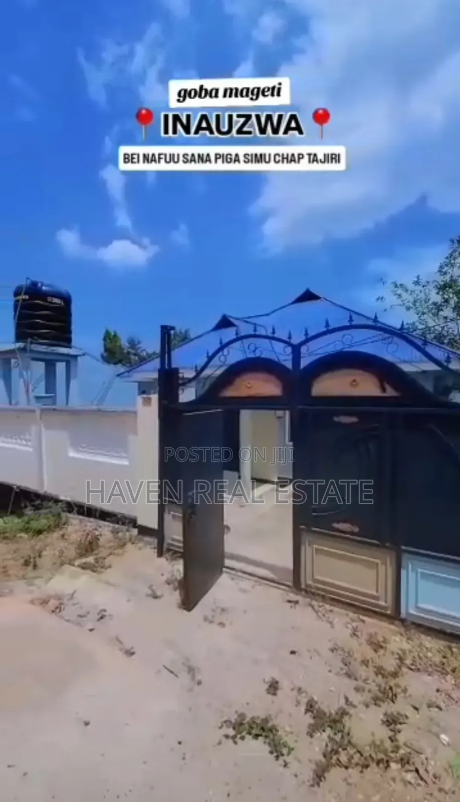 3bdrm House in Goba for sale in Goba
