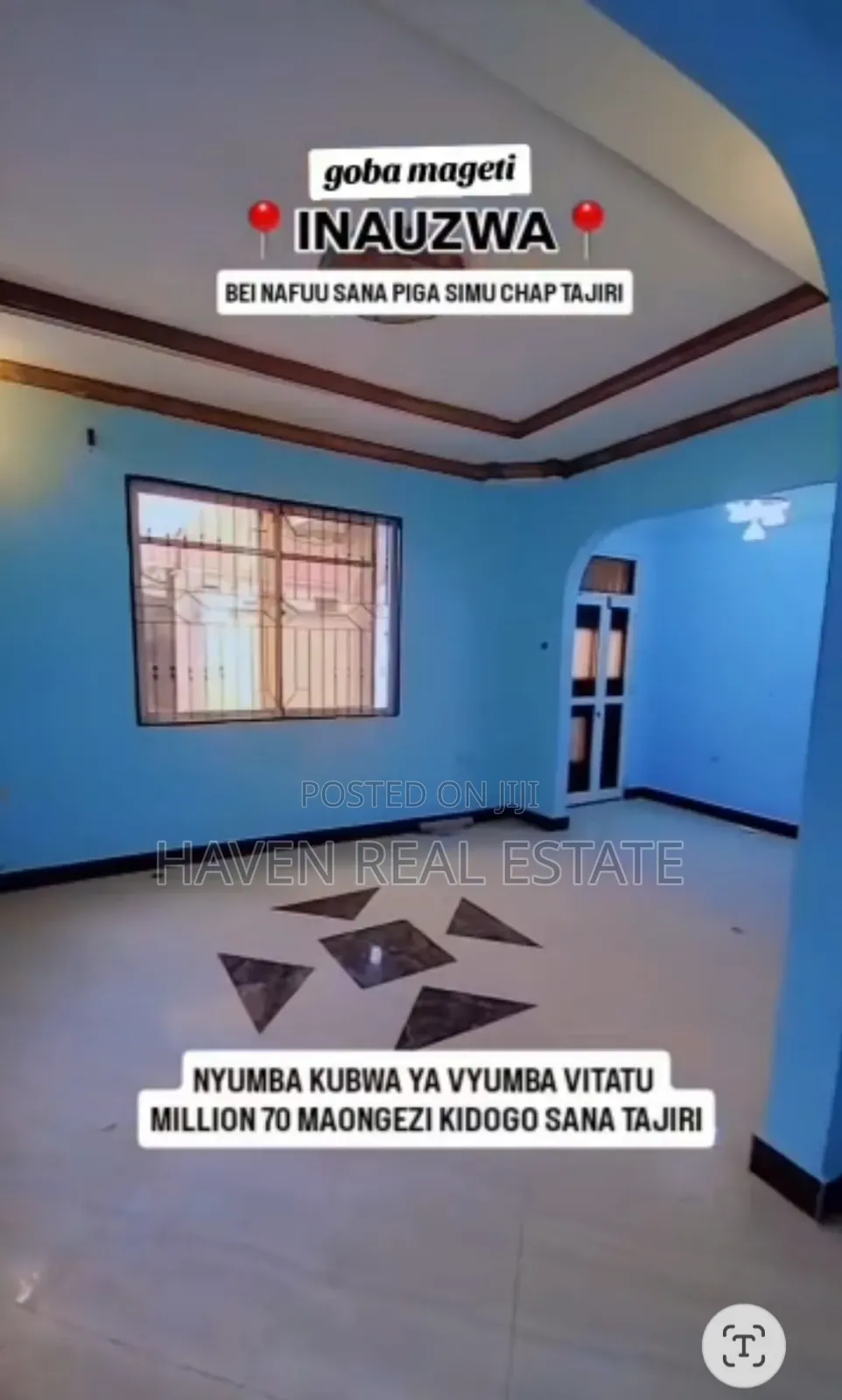 3bdrm House in Goba for sale in Goba