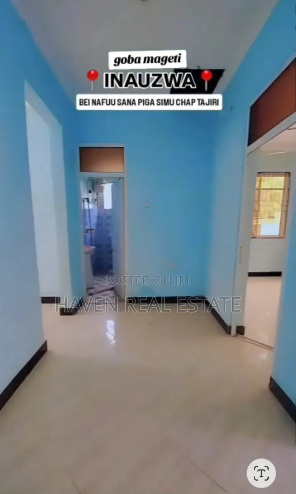3bdrm House in Goba for sale in Goba