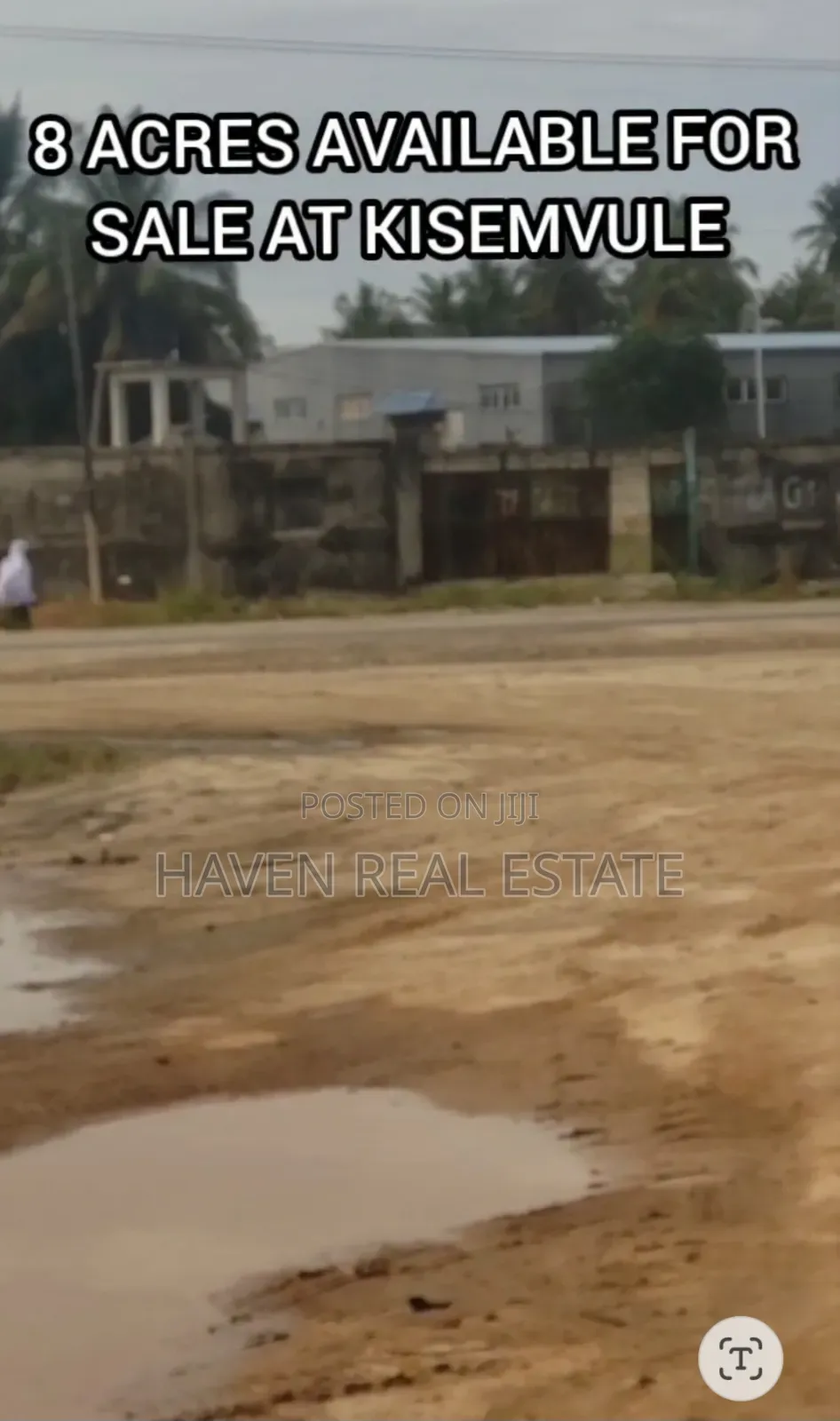 8 Acres Main Road Zinauzwa Kisemvule in Mbagala