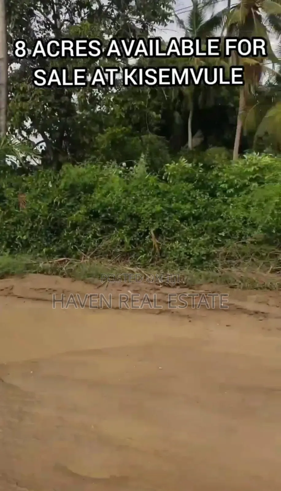 8 Acres Main Road Zinauzwa Kisemvule in Mbagala