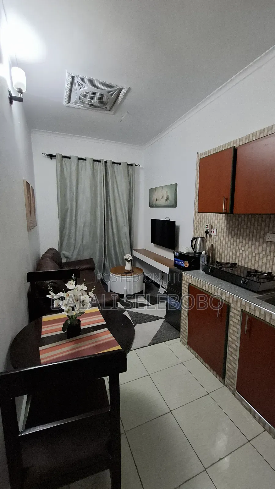 Furnished 1bdrm Bedsitter in Makumbusho Bus Stop, Kijitonyama for rent in Kijitonyama