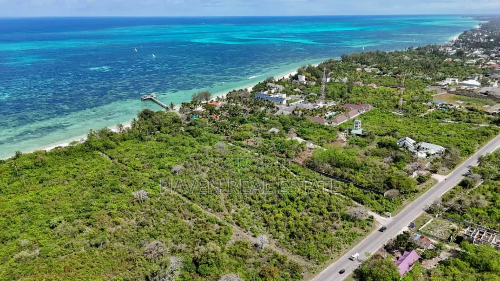 Prime Beach Plot for Sale at Jambiani Zanzibar in Kusini