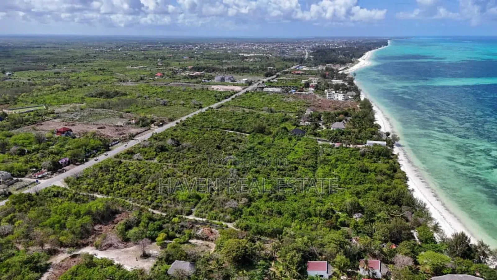 Prime Beach Plot for Sale at Jambiani Zanzibar in Kusini