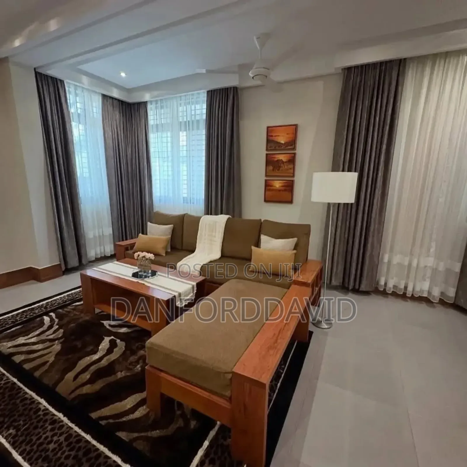 Furnished 2bdrm Apartment in Kahwa Real Estate, Mikocheni for rent in Mikocheni