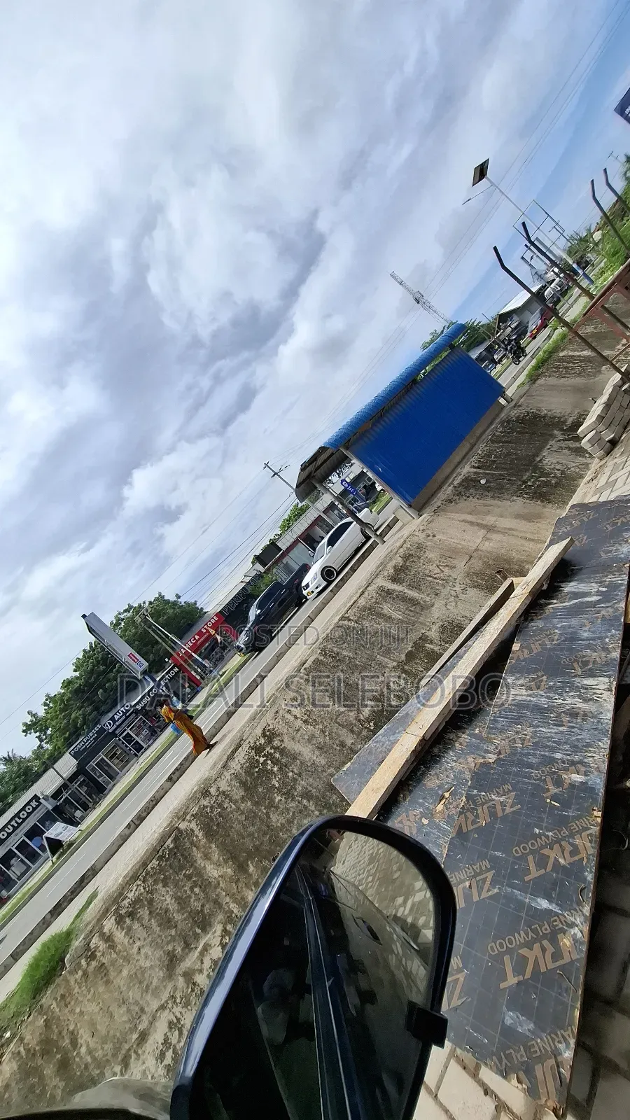 Car Wash at Sinza It Look Tarmac in Sinza