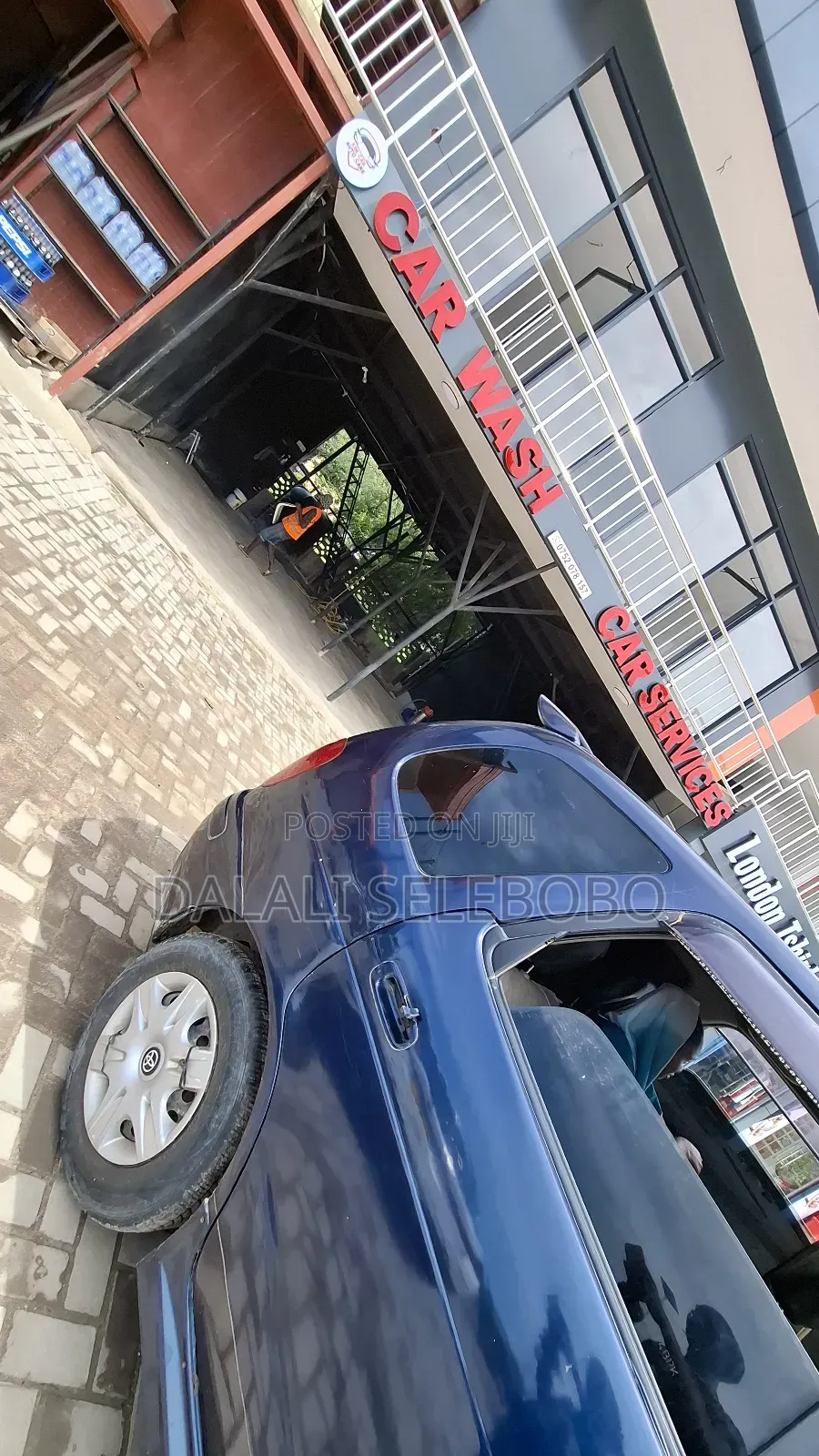 Car Wash at Sinza It Look Tarmac in Sinza