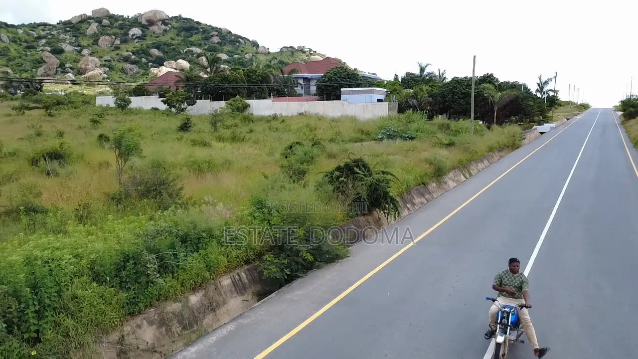 A Prime and Potential Plot First From Tarmac Road Available for Sale in Dodoma Region
