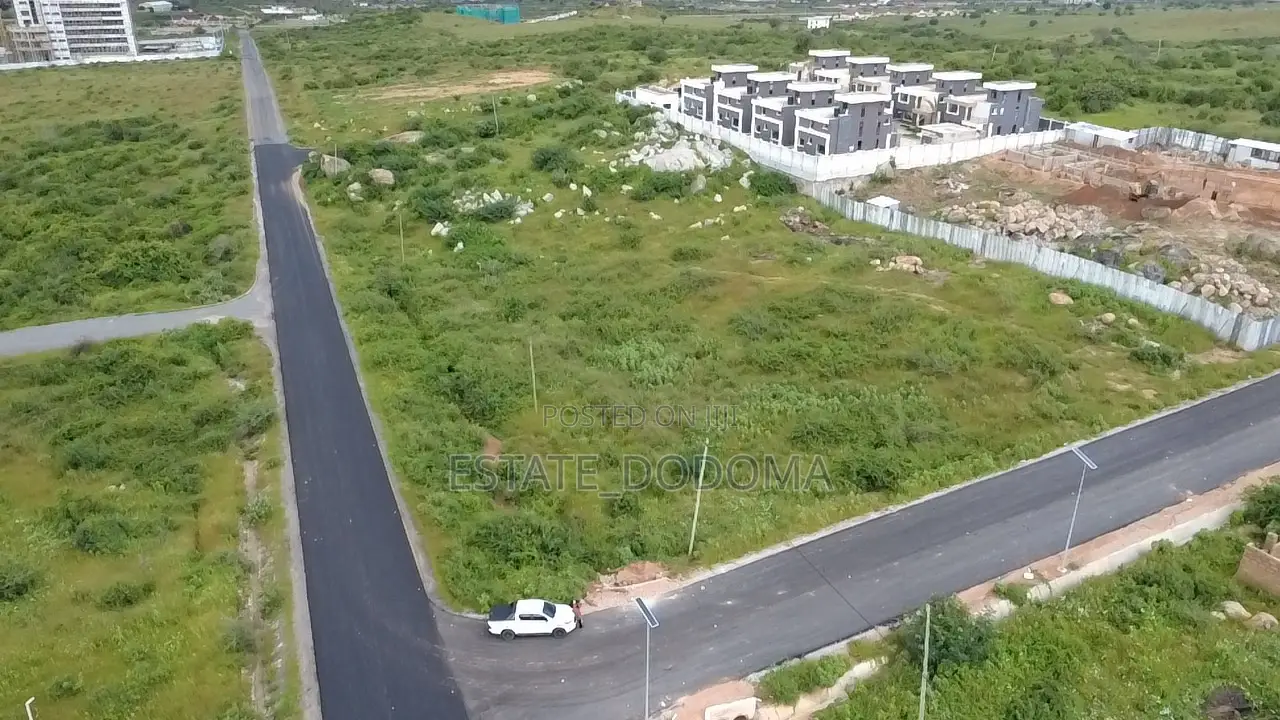 A Prime and Potential Corner Plot With Two Side Tarmac Roads for Sale in Dodoma Region