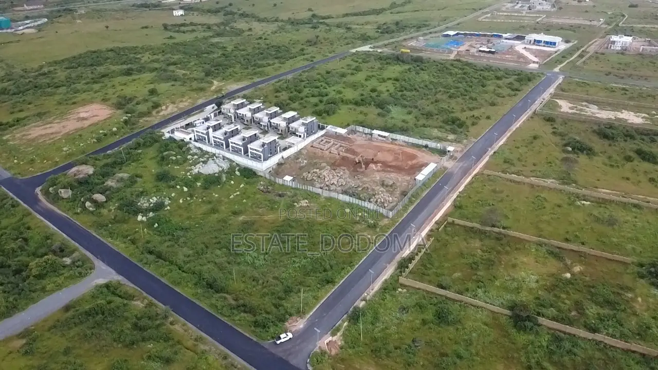 A Prime and Potential Corner Plot With Two Side Tarmac Roads for Sale in Dodoma Region