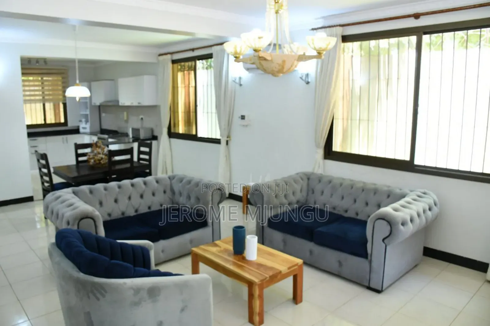 Furnished 3bdrm Villa in Masaki for rent in Masaki