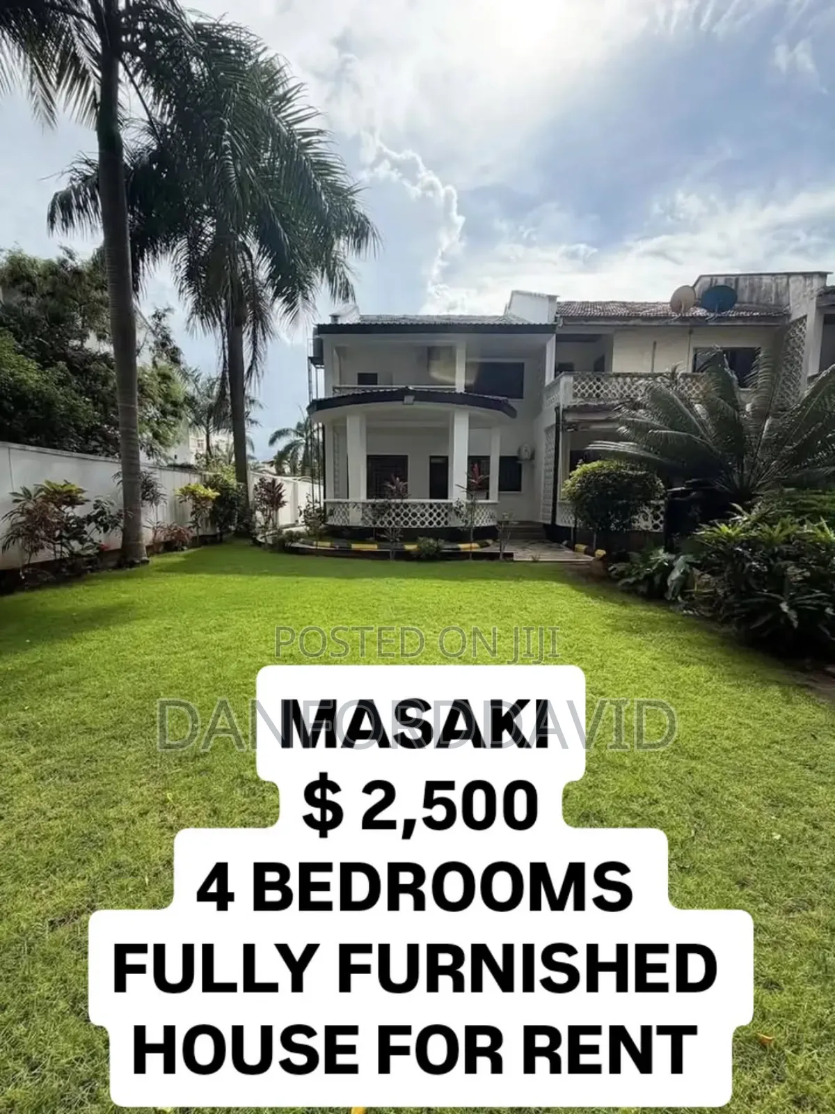 Furnished 4bdrm House in Kahwa Real Estate, Masaki for rent in Masaki