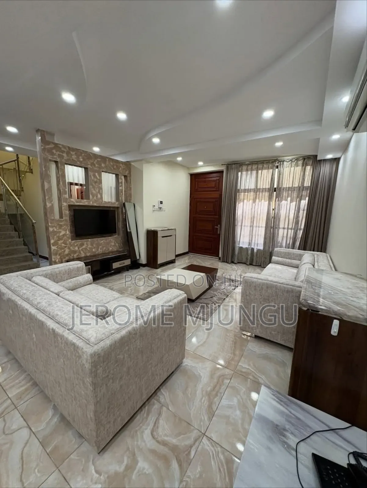 Furnished 3bdrm Villa in Ada Estate for rent in Ada Estate