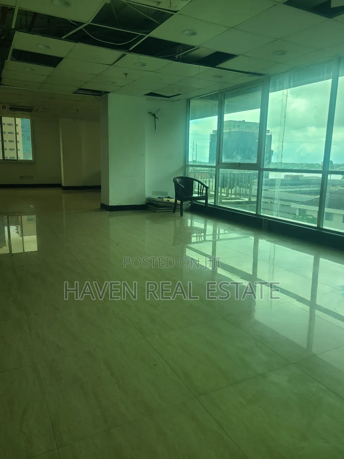Sea View Office Space for Rent at Posta City Center in Kisutu