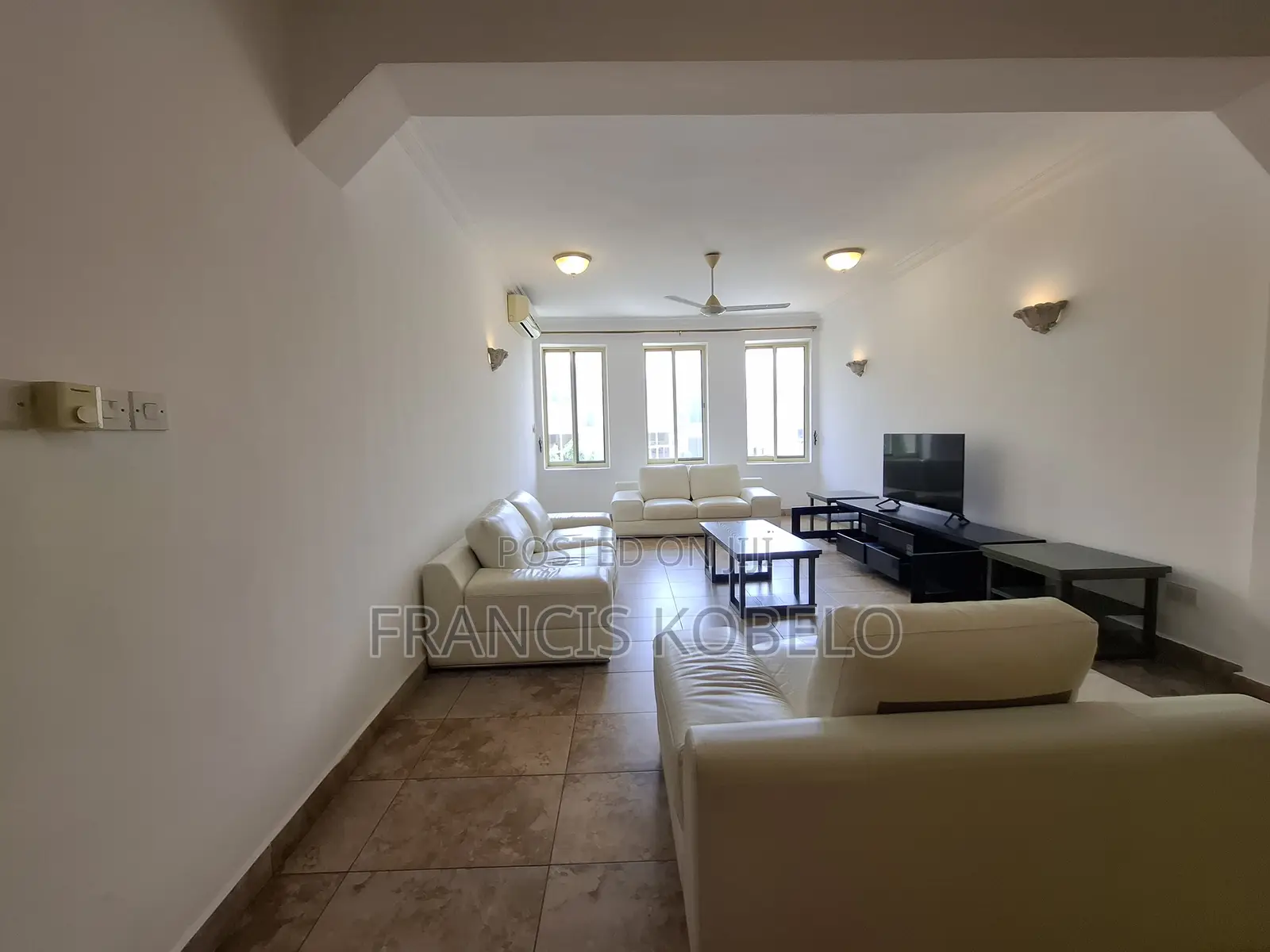 Furnished 3bdrm Apartment in Masaki for rent in Masaki