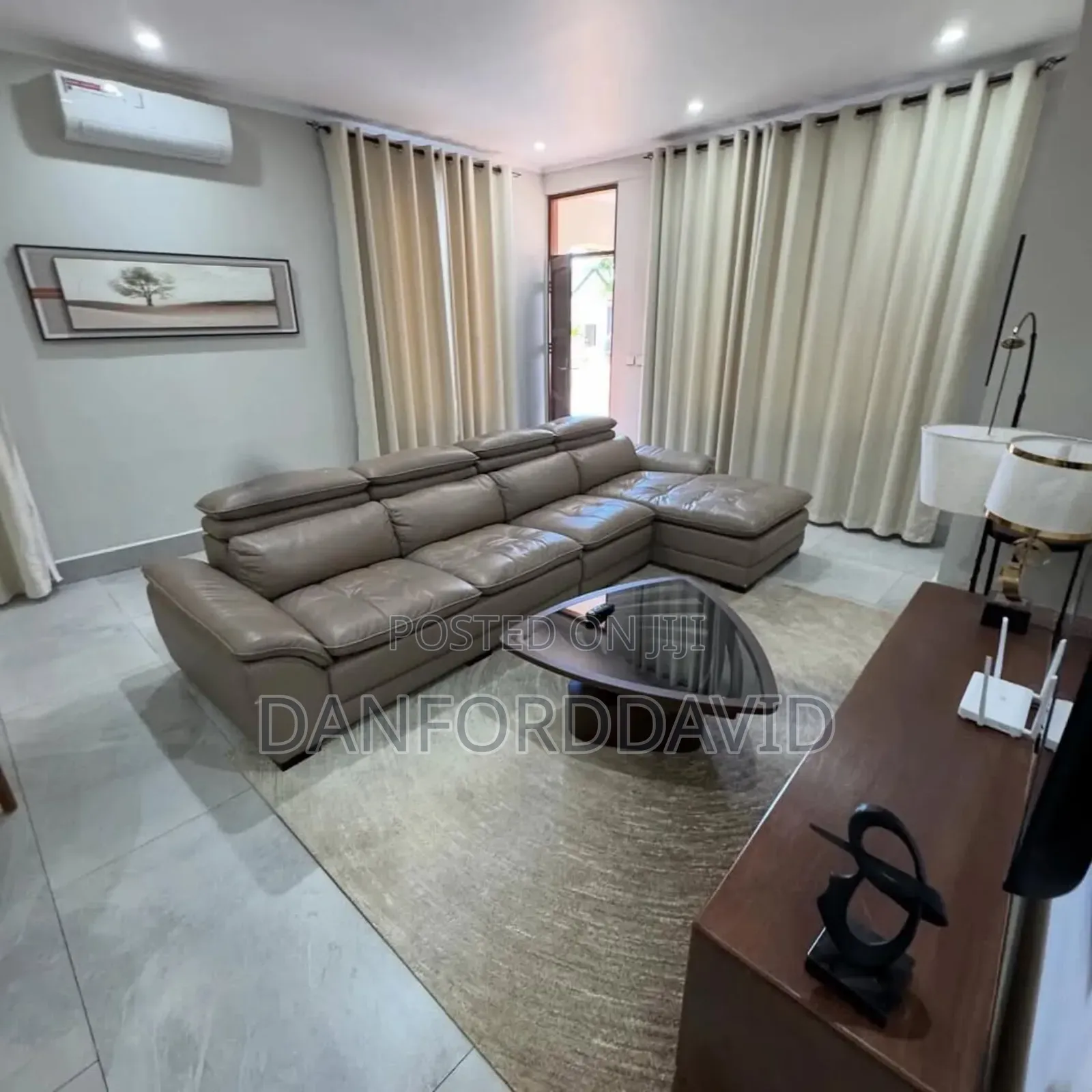 Furnished 2bdrm House in Kahwa Real Estate, Mbezi Beach for rent in Mbezi Beach