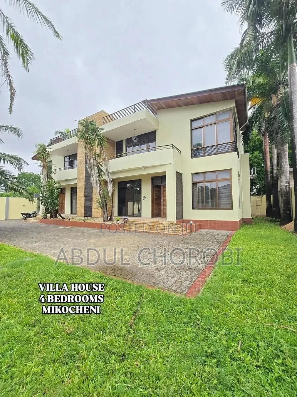 Furnished 4bdrm Villa in Mikocheni for rent in Mikocheni