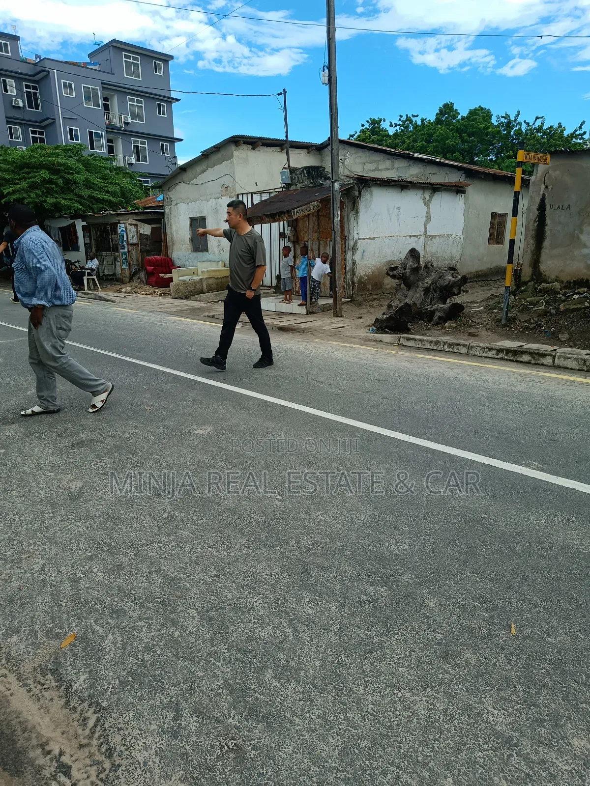 Plots for Sale Kinondoni Vijana, the Plots Connected Together in Kinondoni