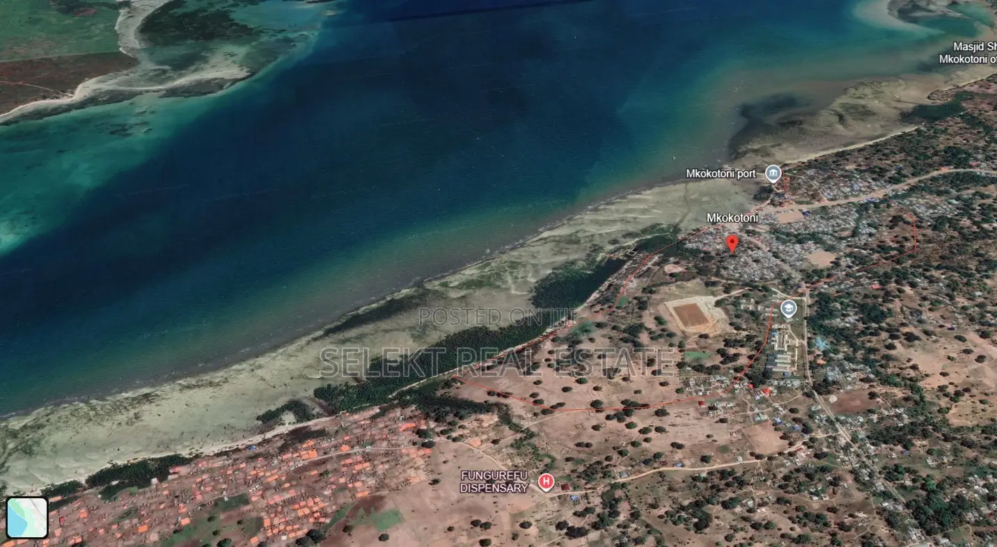 30acres Prime Beach Plot in Zanzibar (Mkokotoni Area) in Zanzibar