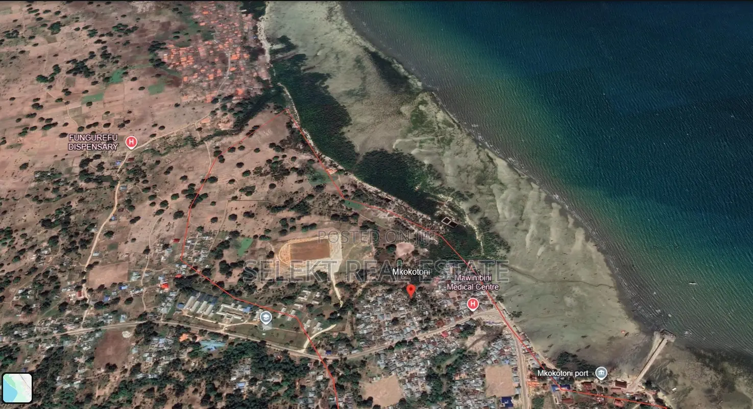 30acres Prime Beach Plot in Zanzibar (Mkokotoni Area) in Zanzibar