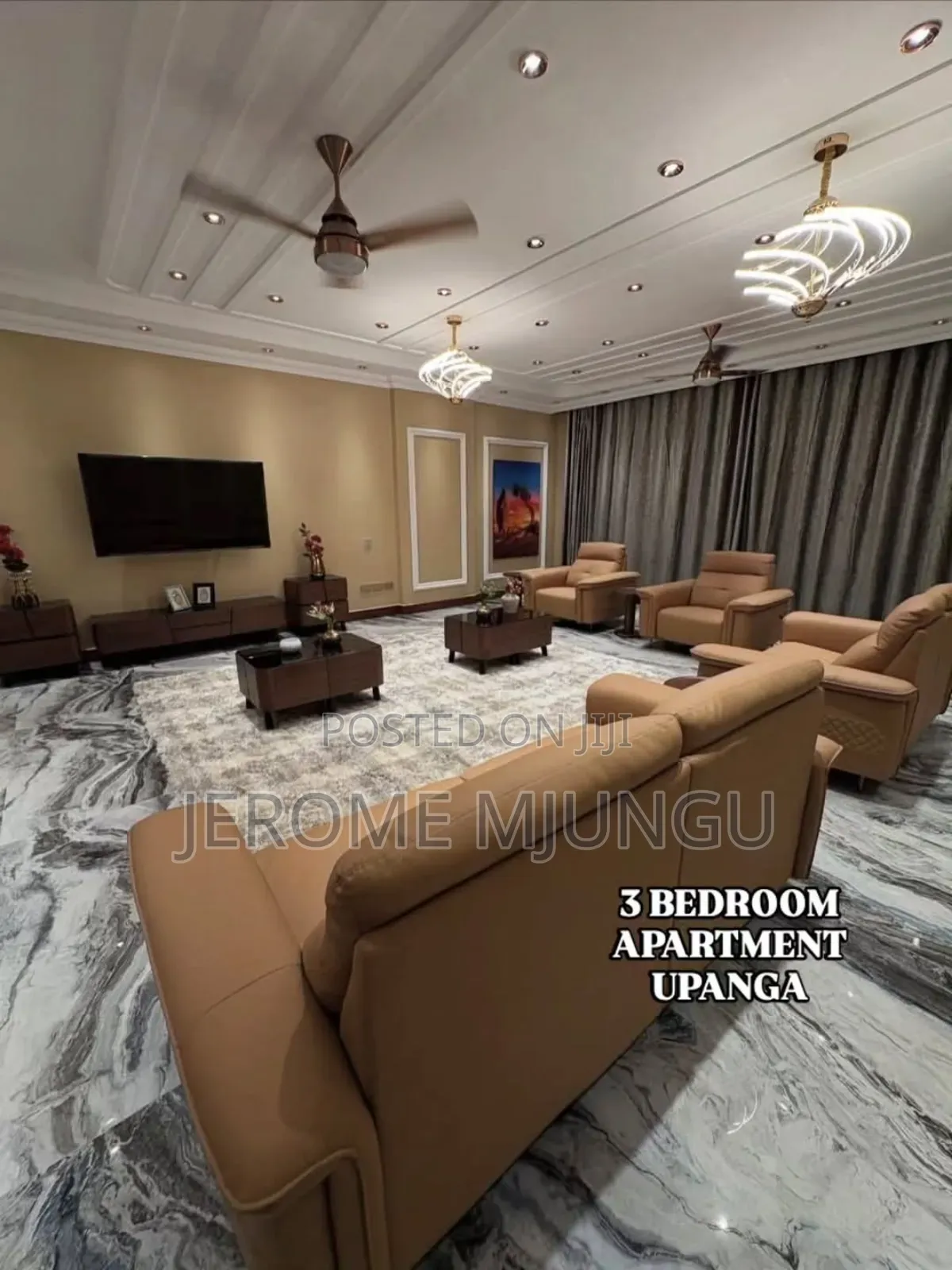 Furnished 3bdrm Apartment in Upanga East for rent in Upanga East