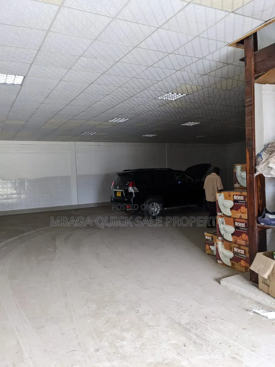 Godown and Office Area SQM 750 for Rent Usd 5 Per SQM Located at Sinza in Sinza