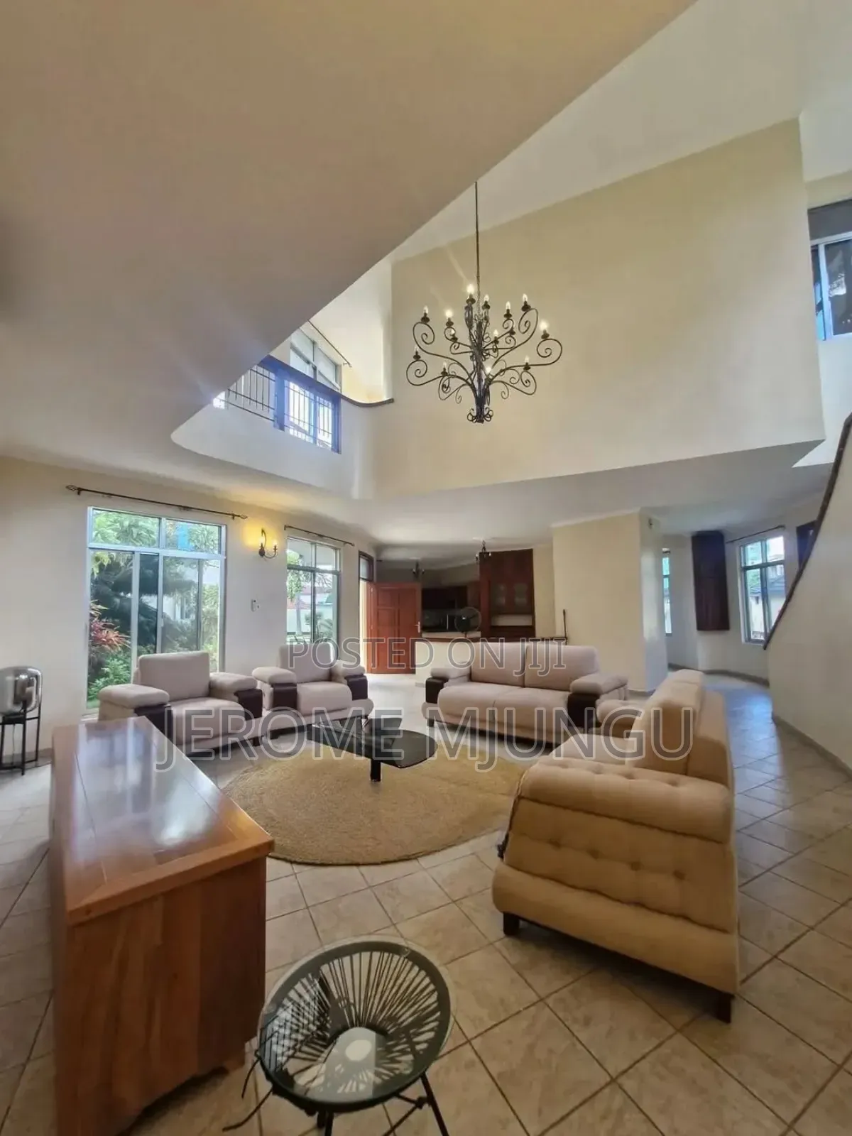 Furnished 3bdrm Villa in Mikocheni for rent in Mikocheni
