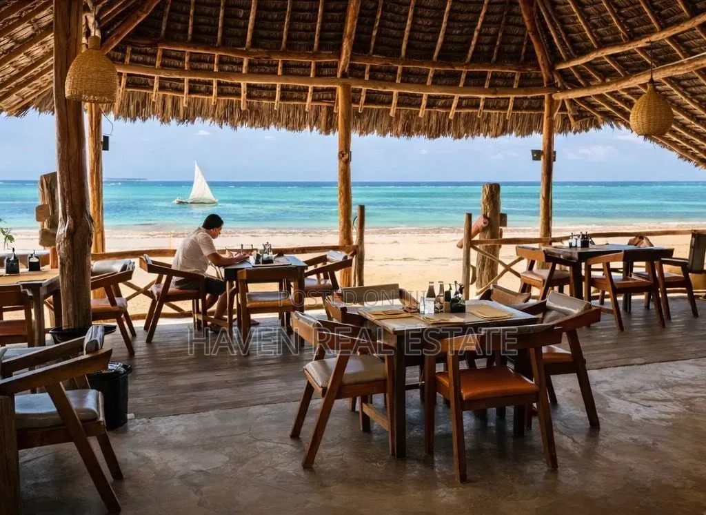 Beach Restaurant for Sale at Matemwe Zanzibar in Kaskazini A