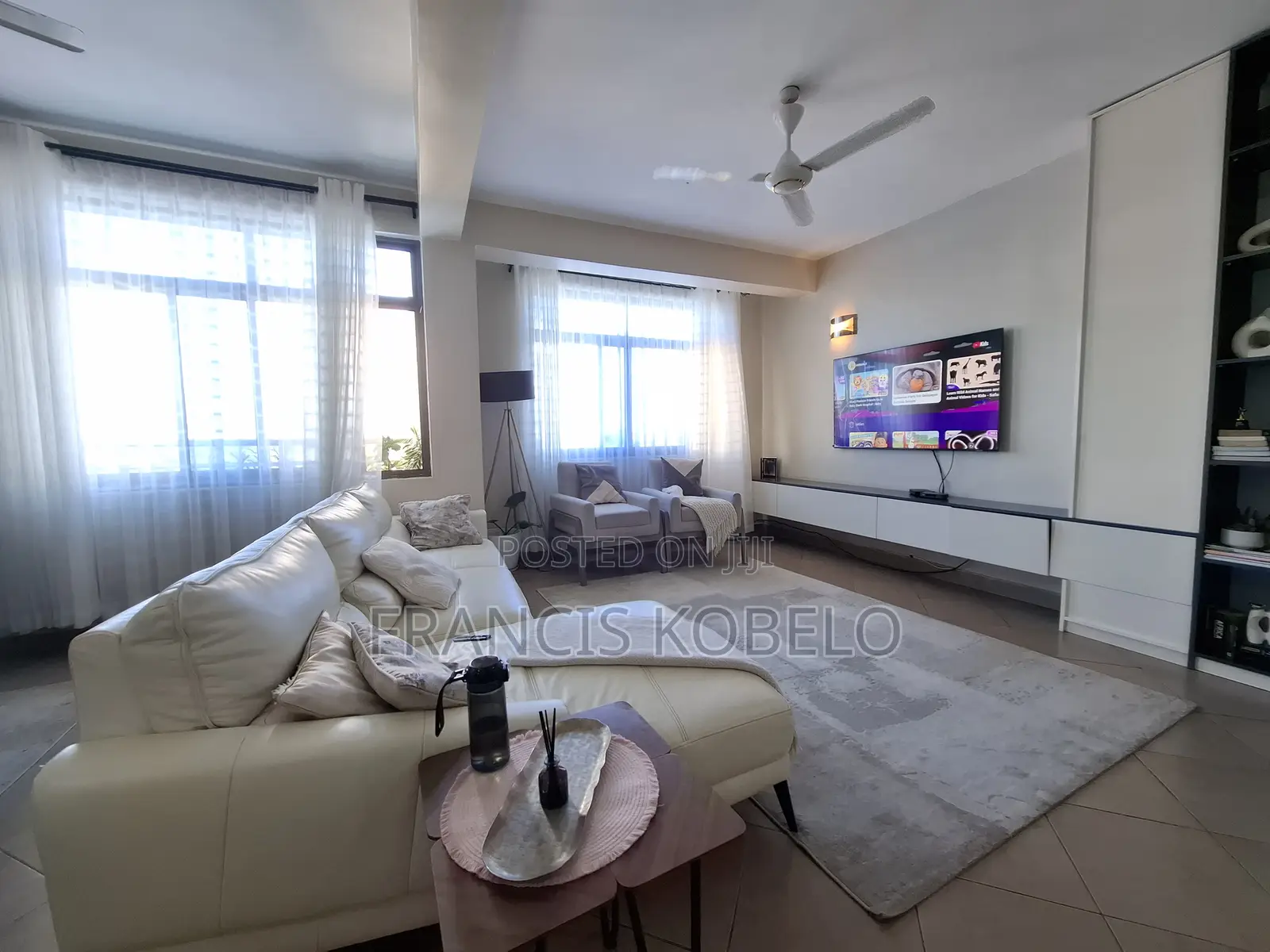 Furnished 3bdrm Apartment in Kinondoni for rent in Kinondoni