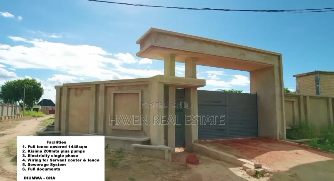 *Plot With Unfinished Project for Sale in Dodoma* in Babayu
