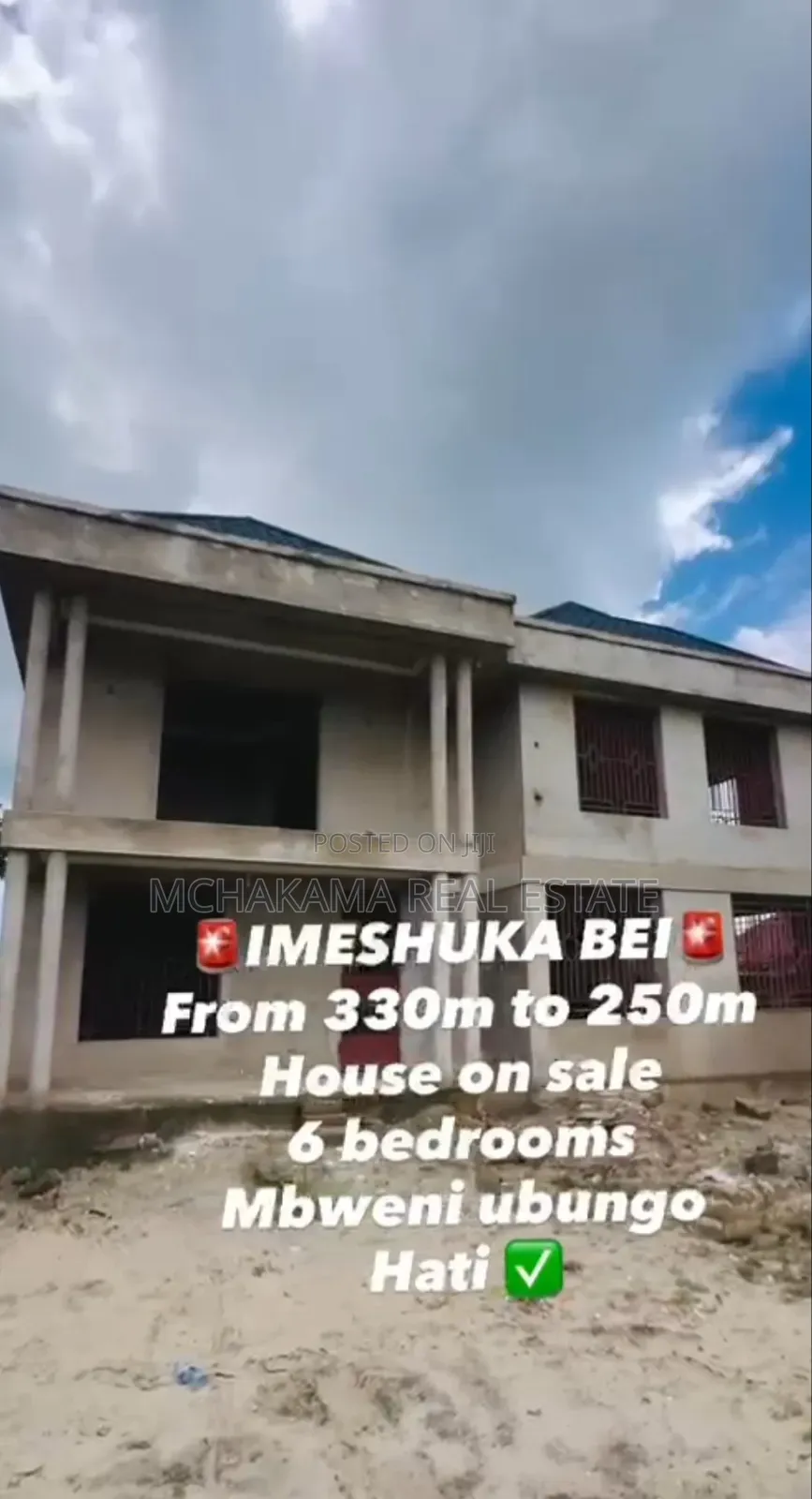 6bdrm Block of Flats in Mchakama Real Estate, Mbweni for sale in Mbweni