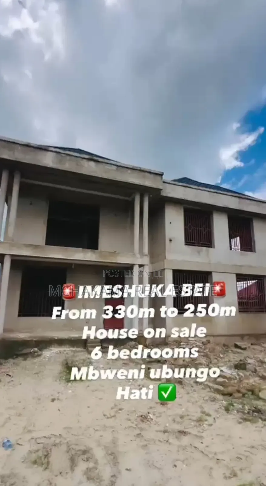 6bdrm Block of Flats in Mchakama Real Estate, Mbweni for sale in Mbweni