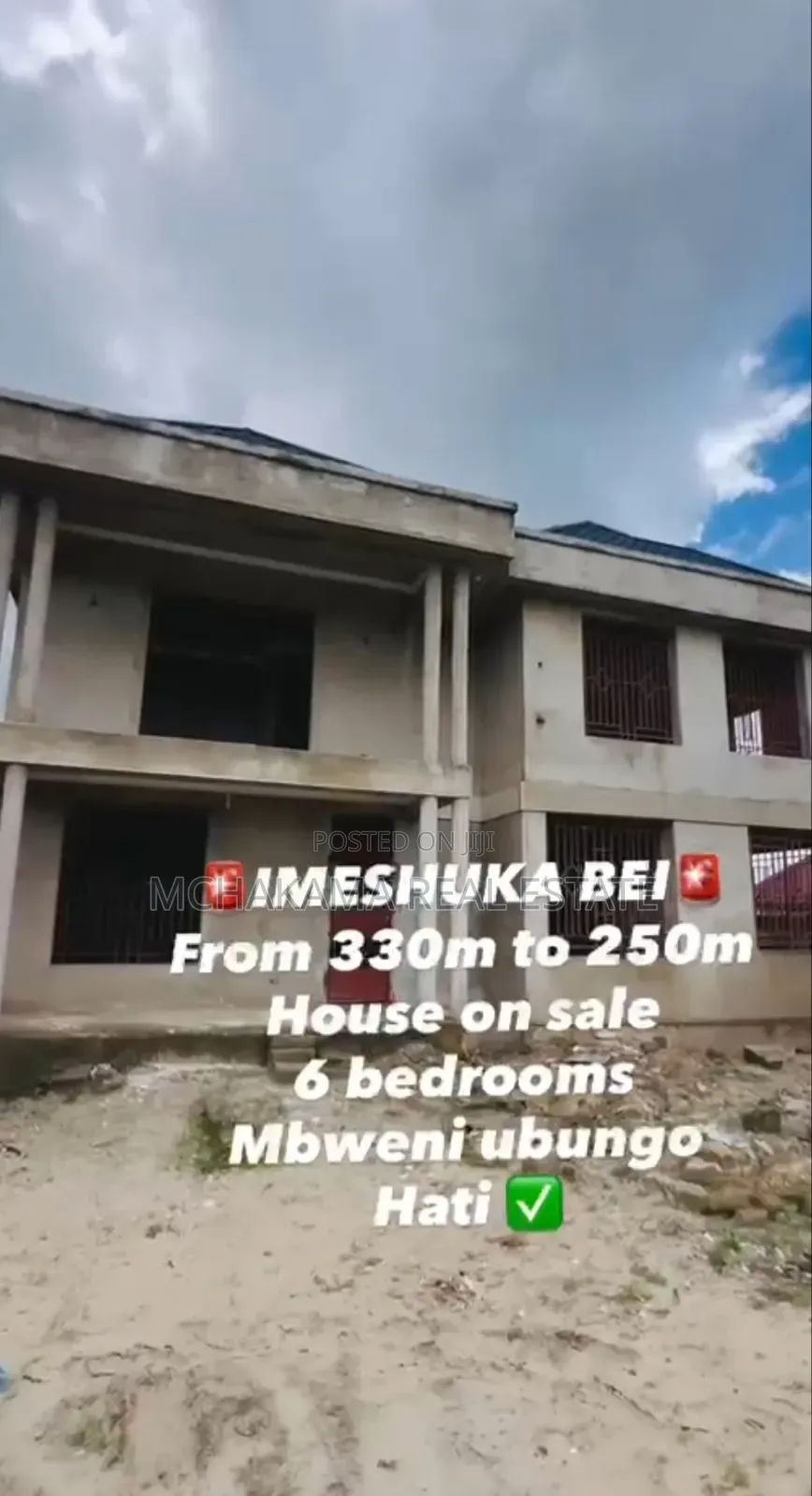 6bdrm Block of Flats in Mchakama Real Estate, Mbweni for sale in Mbweni