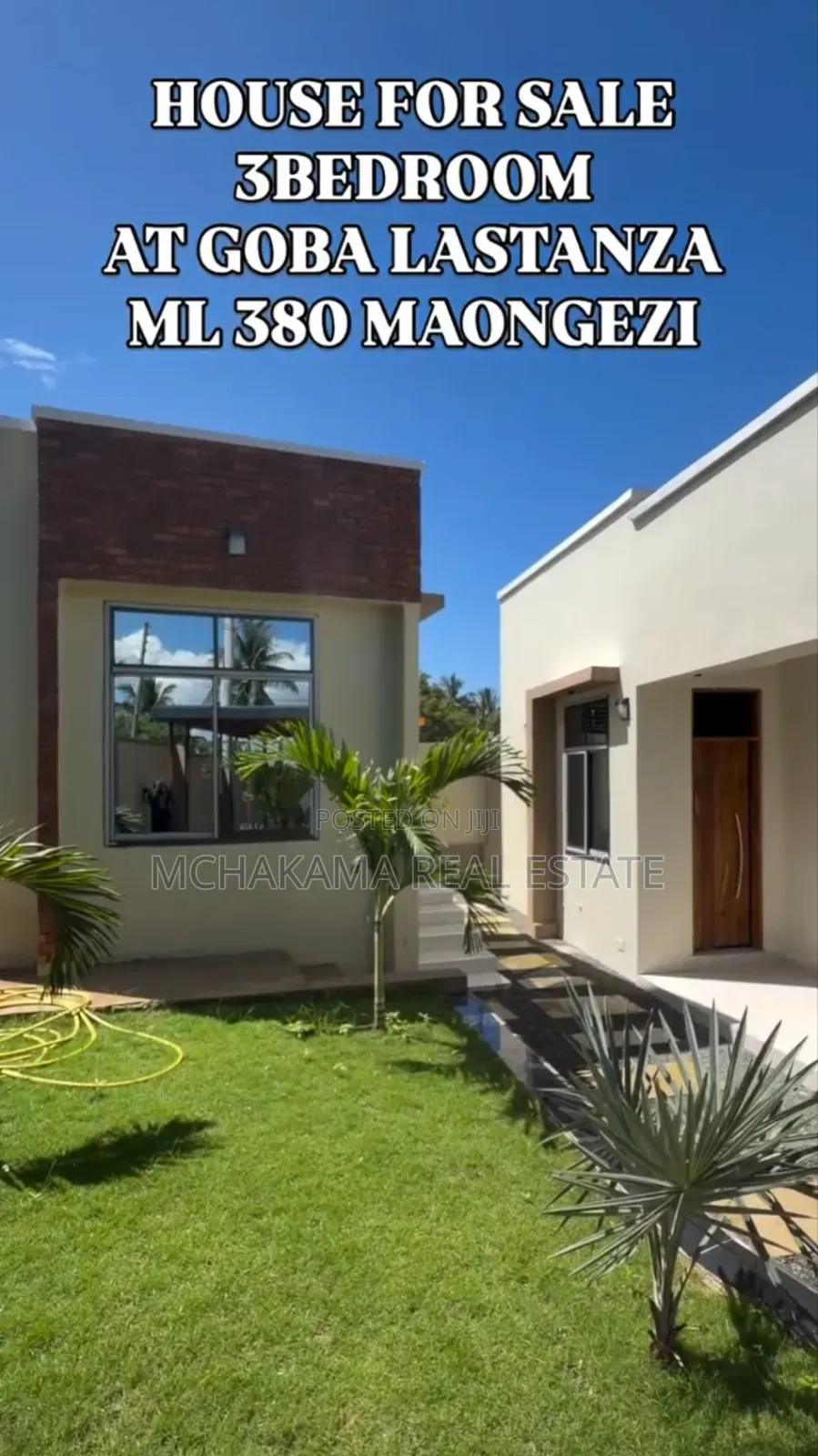 3bdrm House in Mchakama Real Estate, Goba for sale in Goba