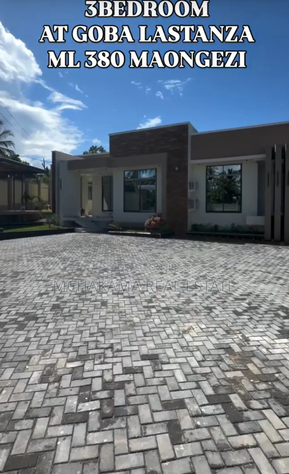 3bdrm House in Mchakama Real Estate, Goba for sale in Goba
